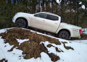 Test nový Nissan Navara 4x4